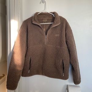 SKIMS Teddy Pullover - Desert (NWT)